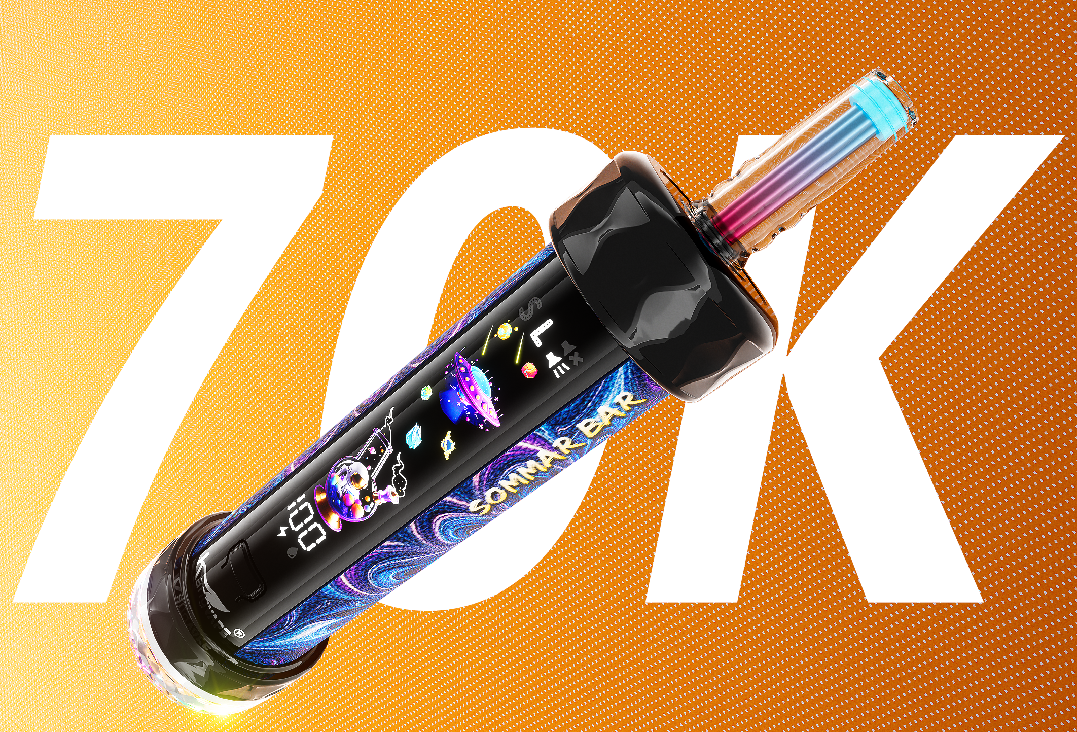 Kangvape Sommar Bar 70K E-hookah
